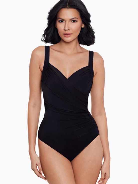 Miraclesuit Other - Miraclesuit Sanibel Black Underwire One-Piece Swimsuit NWT Size 14